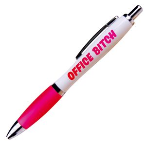 Funny Office pen by Dean Morris available from Giraffe Gifts, Marple, Cheshire.