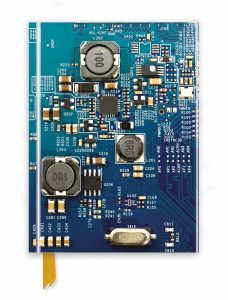 Circuit Board Notebook by Flametree available from Giraffe Gifts, Marple, Cheshire.