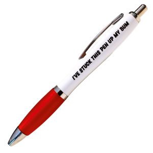Funny Office pen by Dean Morris available from Giraffe Gifts, Marple, Cheshire.