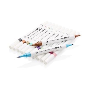 Dual tip pearlescent markers available from Giraffe Gifts, Marple, Cheshire.