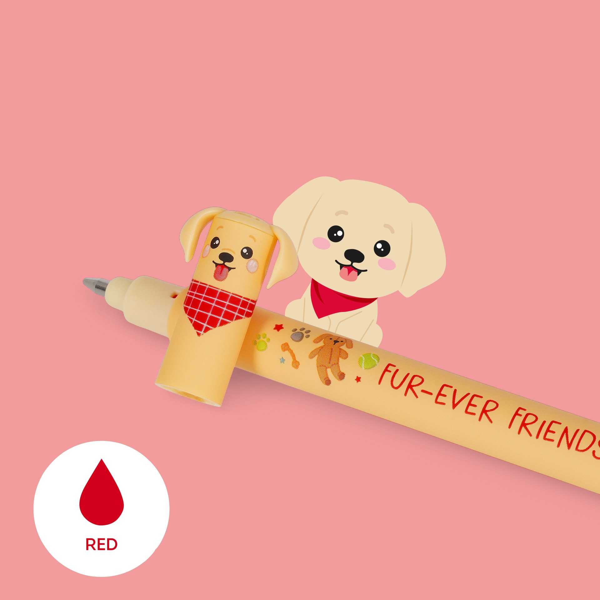 Fur-Ever Friends Limited Edition Legami Erasable Pens - Image 4