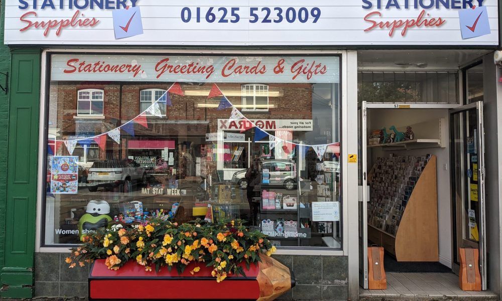 outside of Stationery Supplies Wilmslow
